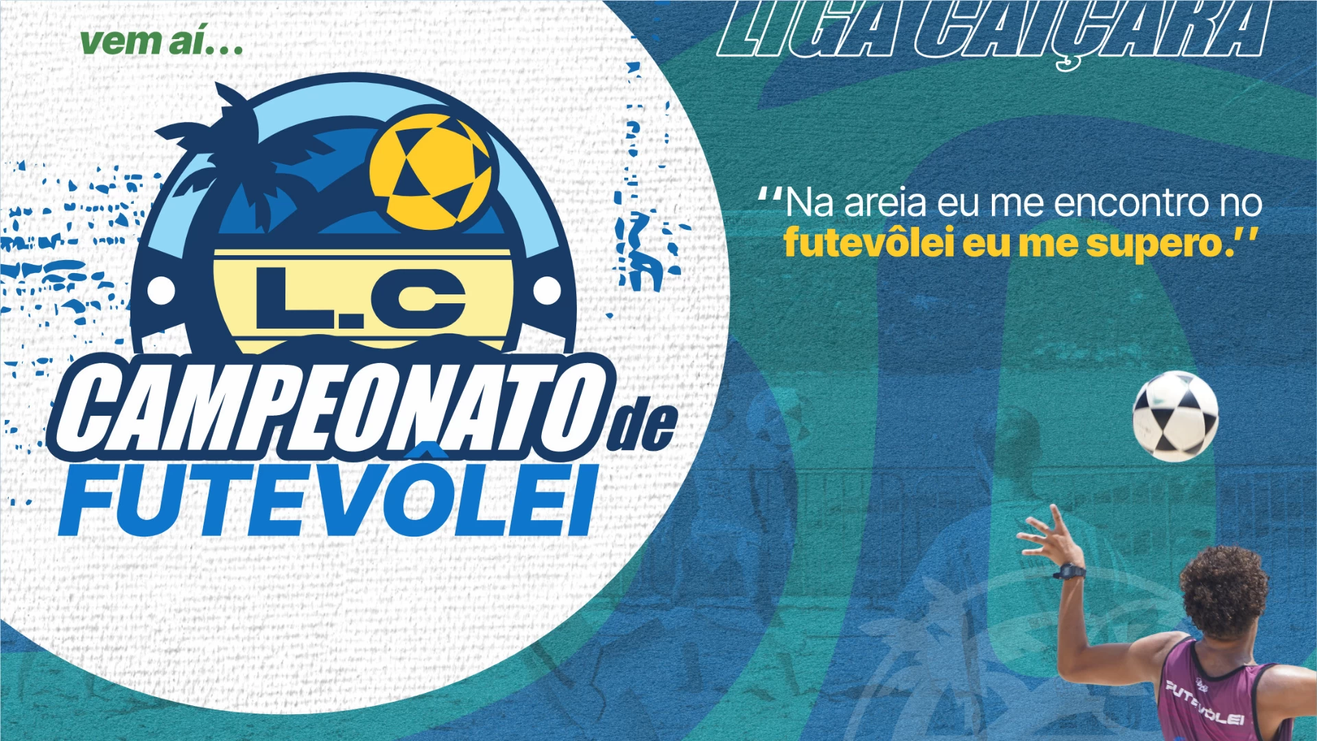 1ª etapa da Liga Caiçara de Futevôlei 