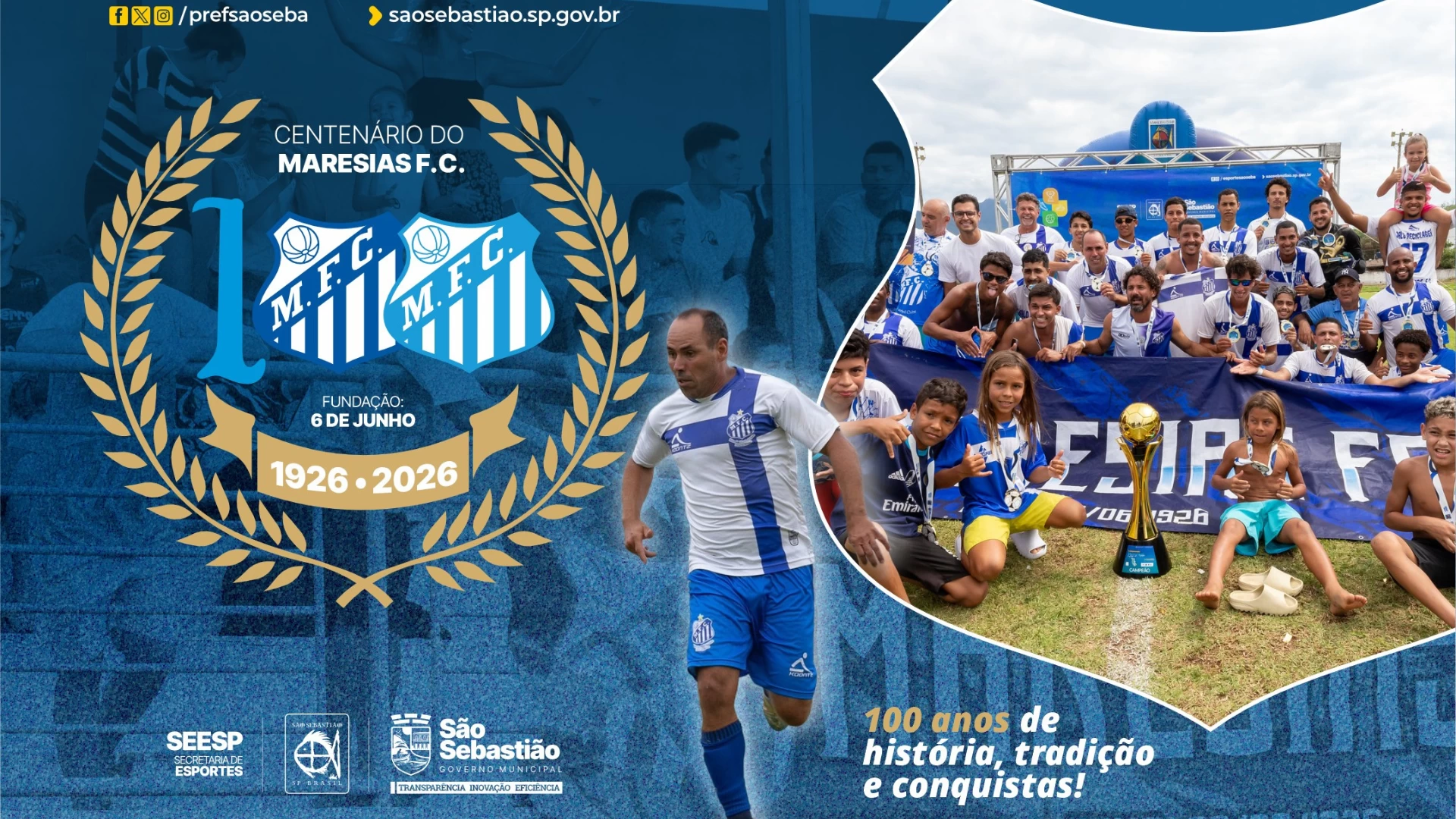 Centenário do Maresias Futebol Clube